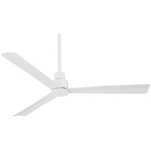 Minka Aire Simple 52"  - Flat White 3-Blade Remote Control - Picture 2 of 8