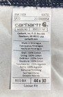 Carhartt Men's Black Flannel Lined Washed Duck Utility Work Pants Sz 44x30 NWT — photo 3