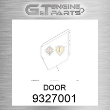 9327001 DOOR fits INTERNATIONAL TRUCK (Surplus Open Box)