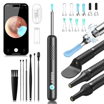 BEBIRD R1 Wax Removal Tool for Ear - Spade Ear Canal Cleaner with Camera 1080...