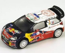 1/43 Citroen DS3 WRC Winner Mexico Rally 2011 TOTAL #1 White x Red x Diecast