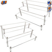 Acryl Riser Display Regal StäNder 3-Stufig 30Cm FüR Figuren Nagellack Schmuck