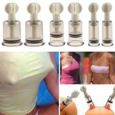 Nipple Vacuum Cup Sucker Enlargement Enhancer Sucking Nipple Pump Sucker 2 PCS