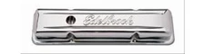 Edelbrock Signature Series Chrome Valve Covers 4449 Chevy SBC 283 305 350 400