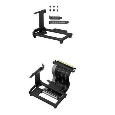 PCIE 5.0 Vertical GPU Mount Kit for PC Builders and Desktop Display Layouts