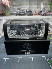 INNO64 LIBERTY WALK LBWK FERRARI F40 MATTE BLACK HONG KONG TOYCAR SALON 2023
