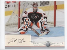 2006-07 Upper Deck Be A Player Portraits Signature Robert Esche #SP-ES Auto 1t6