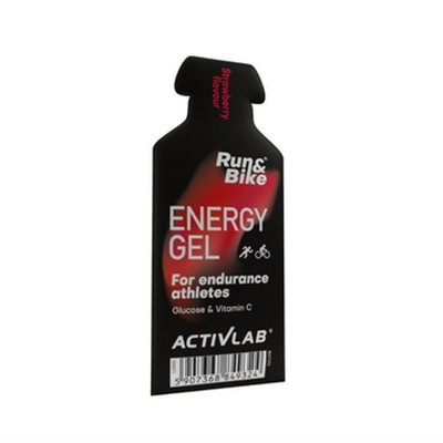 5907368849324 Run&Bike Energy Gel o smaku truskawkowym Activlab (40 gram) Regis 