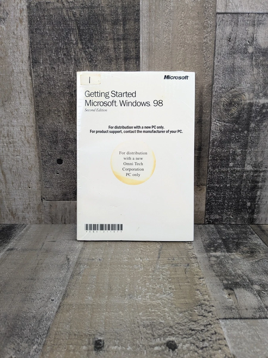Microsoft Windows 98 Software - English Version for sale | eBay