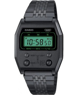 Casio Casio Collection Vintage Schwarz Herren Armbanduhr A1100B-1EF