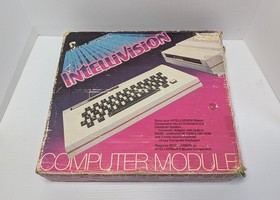 Mattel Intellivision 1983 Computer Adaptor Module With Box And OEM Power Supply