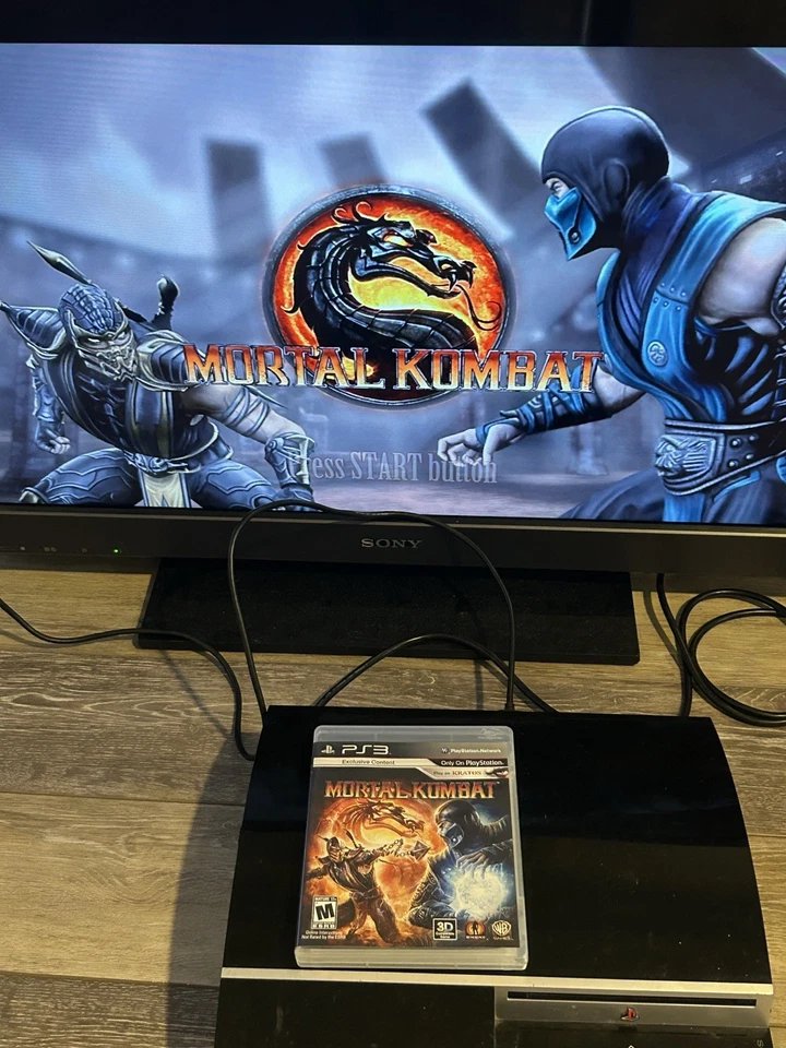 PS3 Mortal Kombat Game Complete CIB Standard Ed & Komplete Edition Disc Only Lot - Image 4 of 4