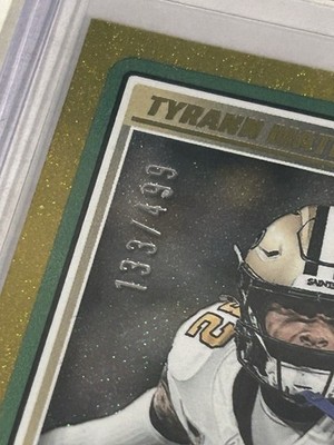 2025 Score Football Tyrann Mathieu #96 Gold Dots /499 HONEY BADGER