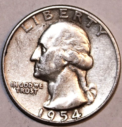 1954-P Washington Quarter - Extra Fine - #0320EA