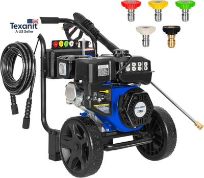 #ad 3500 PSI 2.5 GPM Gas Pressure Washer 224Cc 4 Cycle Engine Heavy Duty Gas Power $611.28