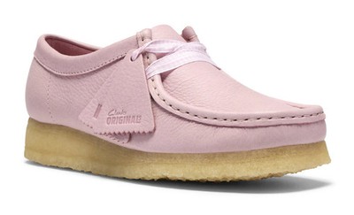 【CLARKS】Wallabee ピンク Clarks Wallabee Lo - 26185627 - Baby Pink Leather (WOMEN'S) | eBay