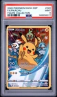 2020 POKEMON SWSH BLACK STAR PROMO FIGURE COLLECTION #020 FULL ART/PIKACHU PSA 9