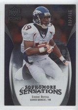 2009 Upper Deck Icons Sophomore Sensations 206/450 Eddie Royal #SS-ER 0c4