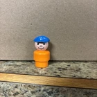 Fisher Price Little People Vintage Rarity European FARMER BOY Figure HTF!