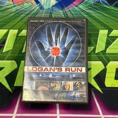 Logans Run DVD Michael York SciFi Movie Preowned Disc Case Scratched Used 1976