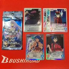 ChaosTCG Queen's Blade Annelotte & Luna Luna Card Set, Opened, Used