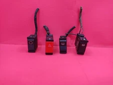 🥇86-91 MERCEDES W126 AIR ASR DOME LIGHT DEFROST HAZARD BUTTON SWITCH SET OEM