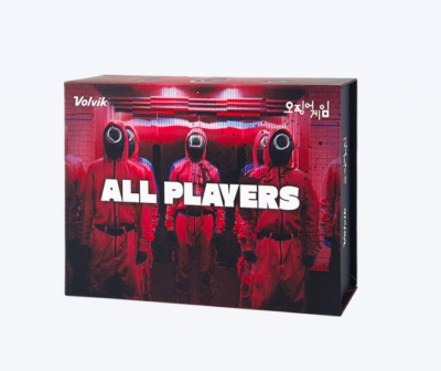 Squid Game x Volvik Special 6 Golf Balls + 3 Ball Markers SET