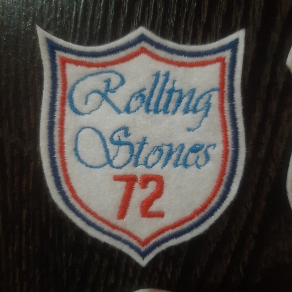 6 pcs of The Rolling Stones Patches Tongue Rock Band Music Embroider Sew on - Image 2 of 4
