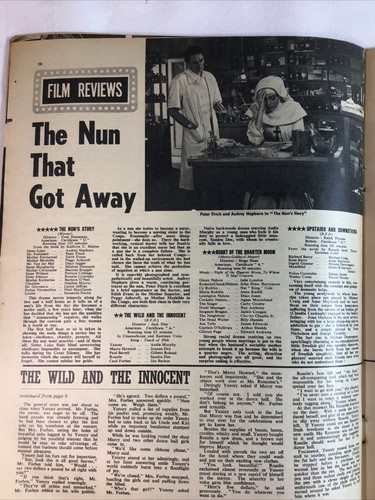 Vintage Picture Show Magazine 1959 Frankie Vaughan - Picture 8 of 9