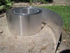 ALUMINIUM FLASHING METAL FOR TIMBER + ROOFING:PER METRE 300 MM WIDE 0.3 MM THICK