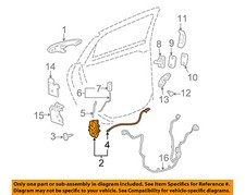 Chevrolet GM OEM 13-15 Spark Rear Door-Lock Actuator Motor 95967087 Chevrolet GM OEM 13-15 Spark Rear Door-Lock Actuator Motor 95967087