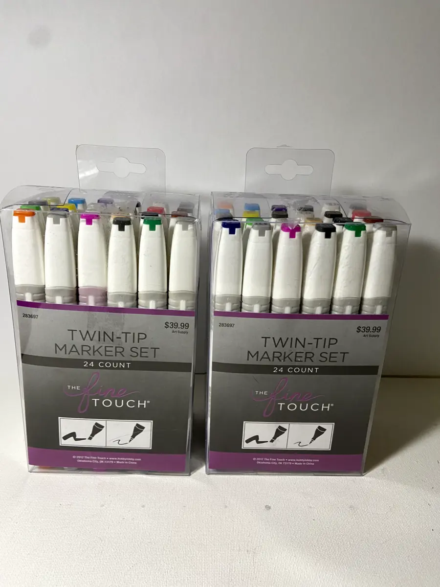 Black Graphic Illustration Markers - 12 Piece Set, Hobby Lobby