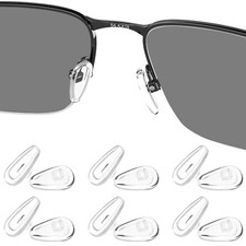 Silicone Replacement Crystal Clear Nose Piece For-COACH HC8333/ HC7101B