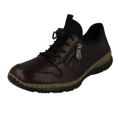 Ladies Rieker N32G0 Casual Slip On Shoes