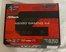 Asrock Fatality Ab350 Gaming K4 Motherboard For Sale Online Ebay
