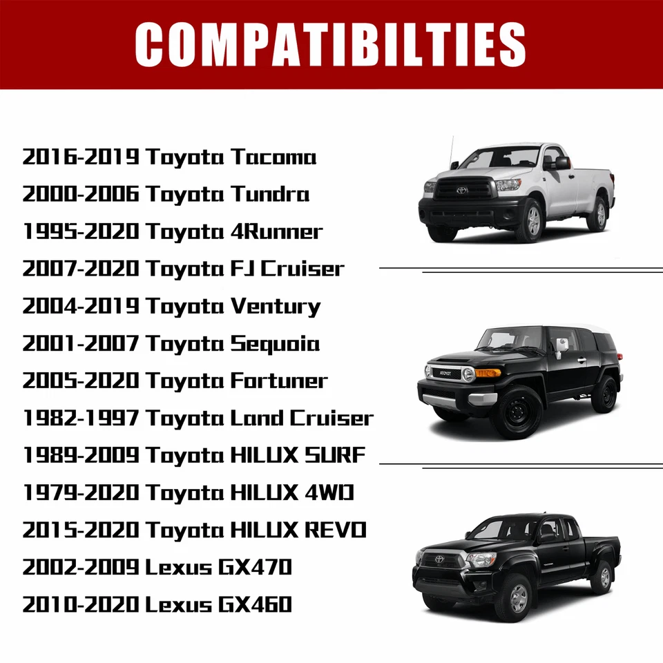 1.5" 6x5.5 Wheel Spacers Hubcentric for Toyota Tacoma 4Runner FJ Cruiser Lexus - Image 2 of 4