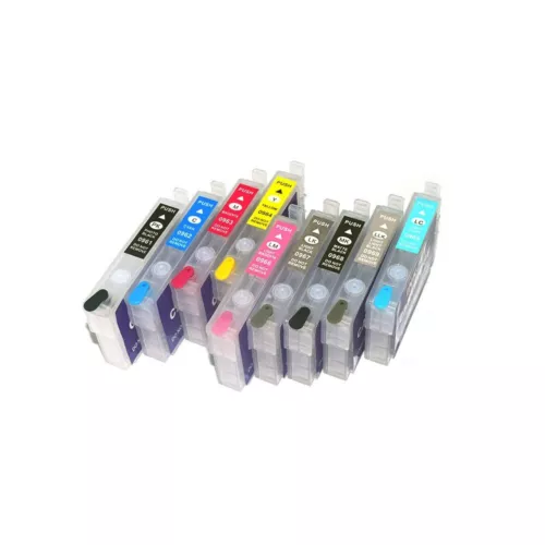 T0961-T0969 Refillable Ink Cartridge ARC Chip compatible Epson Stylus R2880 - Picture 5 of 6