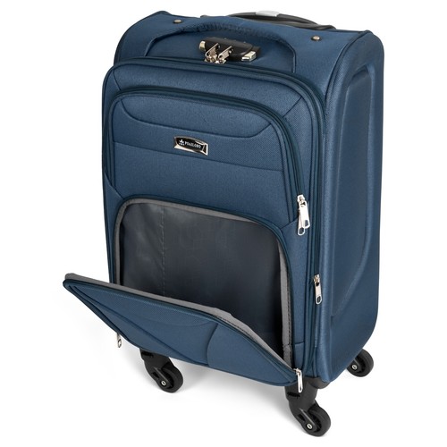 Suitcase Set w/ Wheels Cabin Bag Holiday Luggage Telescopic Expanding | 2-Pieces - Picture 31 of 69
