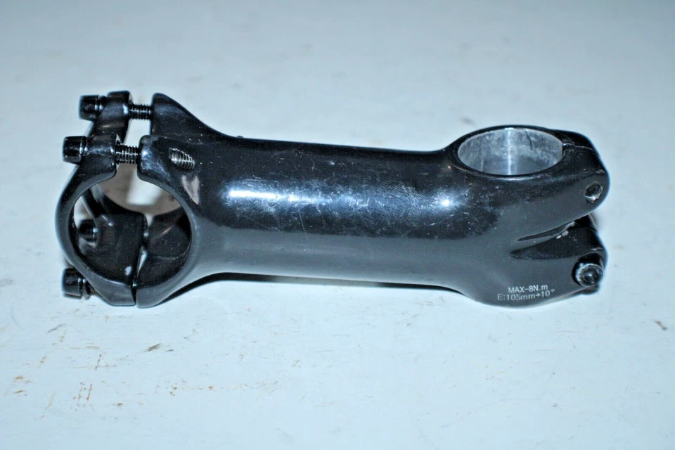 Zoom MTB Stem 1 1/8" Threadless 105mm 10º Rise 31.8mm Touring Road USA Shipper - Image 4 of 4