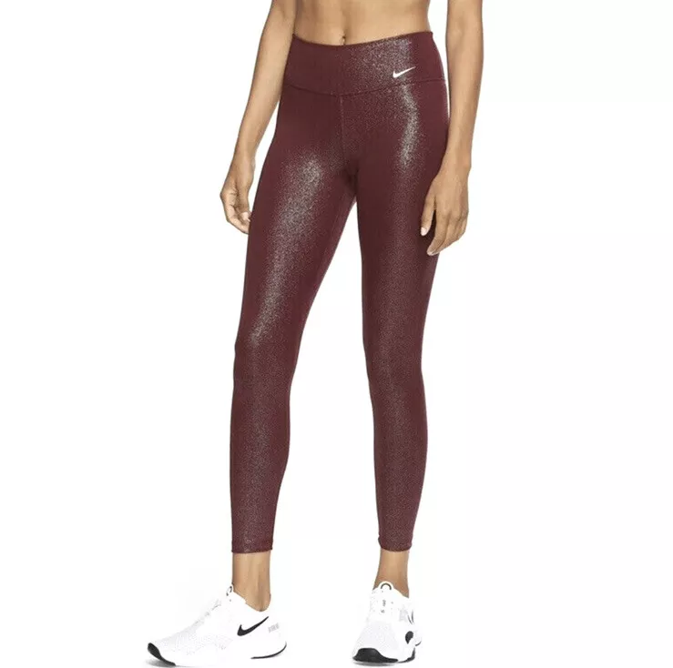 Nike One Tight Performance Leggings, Color Dark Beetroot, Women