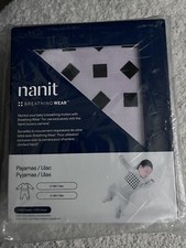 Nanit Breathing Wear Infant Pajamas 0-3 Months Lilac SEALED