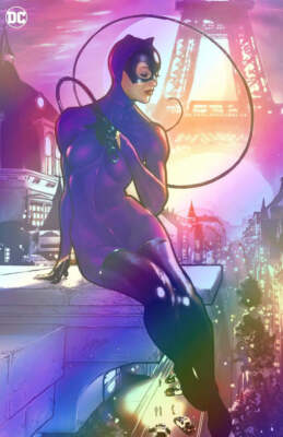 CATWOMAN 67 PABLO VILLALOBOS 616 COMICS FOIL VARIANT LTD 1000 DC COMICS 2024