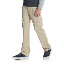 Wrangler Boys Stretch Cargo Pants Buff Beige
