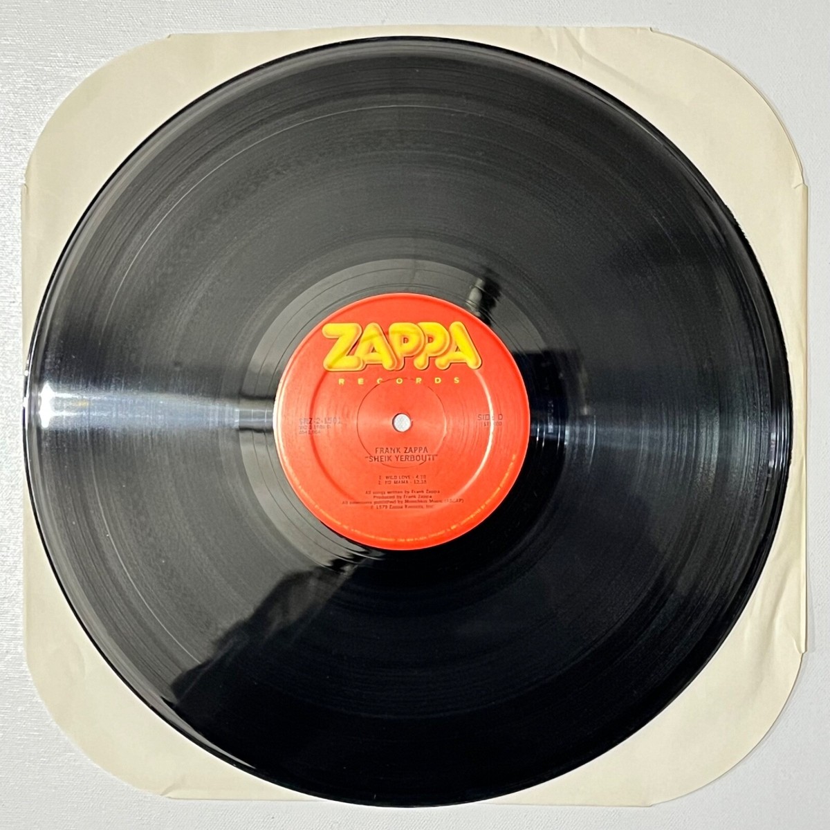 ◇Frank Zappa「シーク・ヤブーティ Sheik Yerbouti」日本盤2LP(1979年