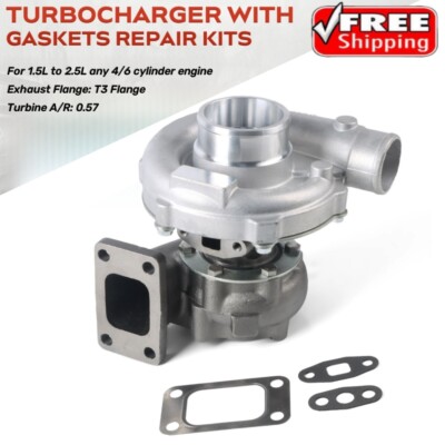 T3 T4 Universal Turbo Turbocharger T3/T4 T04E 0.57 A/R 48.1 TRIM 400+HP Boost CA