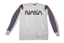 Chemistry Mens NASA Crew Neck White Sweatshirt NWT S, M, L, XL