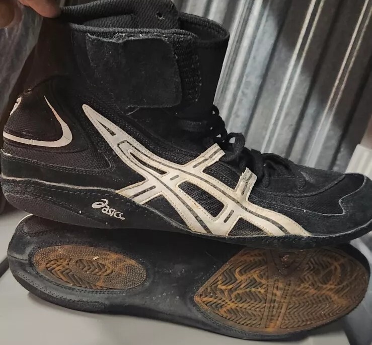 Jackal Wrestling Shoes 2002 Vintage Rare P2 Rulons Kolat's MMA Sz 17