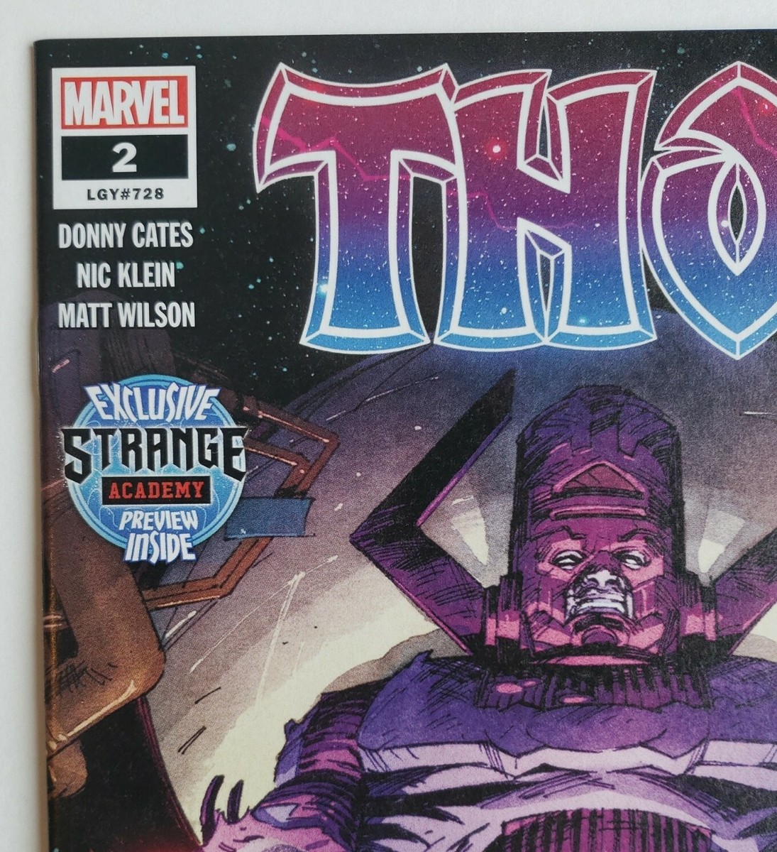 Thor #2 4th Print Preview of Strange Academy DC Universe Reference