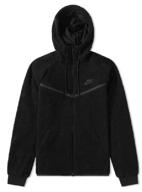nike sportswear windrunner tech fleece sherpa