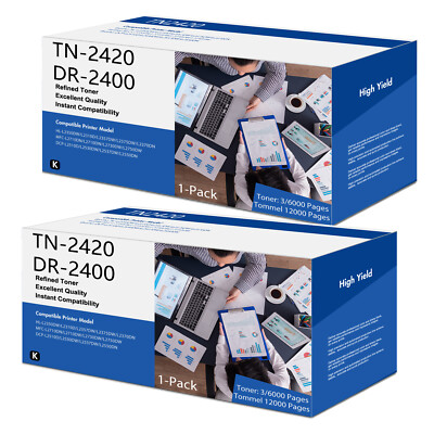 Toner/Drum Compatible with Brother TN-2420 MFC-L2710DW MFC-L 2710 DN HL-L2310 D